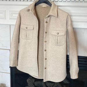 Altar’d State Cream Shacket - XS